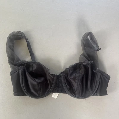Lily of France Bra 34D Black Underwire Adjustable Clasp Back 1901 - Image 1 of 3