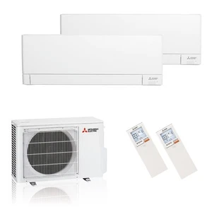 Mitsubishi Electric Klimaanlage Standard Wandgerät Multisplit Set 2 x 3,5 kW - Bild 1 von 6