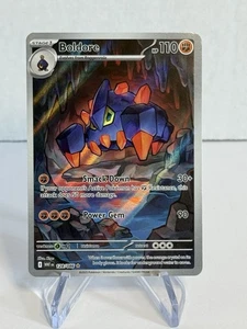 Pokemon - Boldore 128/086 White Flare Illustration Rare - Picture 1 of 3