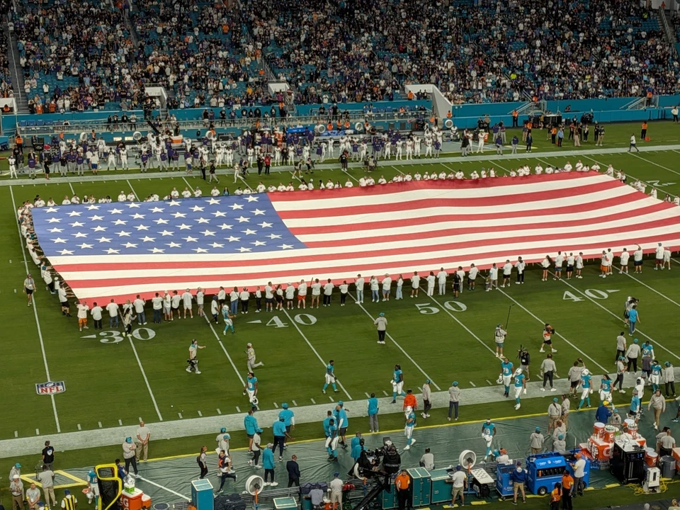 Tampa Bay @ Miami Dolphins + parking. 348 row 6  electronic transfer 2 Tix - Image 1 of 3