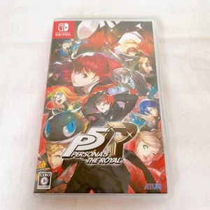 Persona 5 the Royal Switch JAPAN Software Used Good - Picture 1 of 17