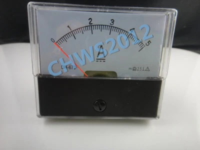 Analog Amp Panel Meter Current Ammeter DC 0-10A 10A - Image 1 of 3