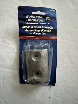 Genuine Johnson Evinrude 0431708 Anode Insert OMC BRP Outboard Cobra Sterndrive - Image 1 of 2