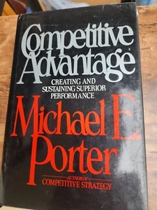 Competitive Advantage Michael E. Porter Large Hardcover Book - Imagen 1 de 5