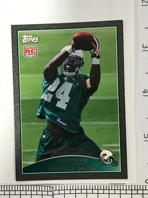 Vontae Davie 2009 Topps Black #438 Serial #d /54 Rookie Card RC, Dolphins - Image 1 of 2