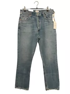 Nuevo con etiquetas Citizens of Humanity Jolene tiro alto vintage delgado para mujer talla 31 azul hoyuelo - Imagen 1 de 10