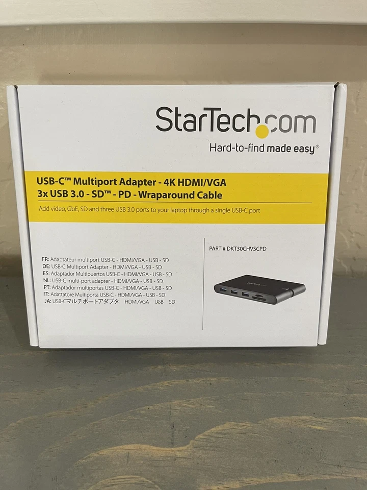 StarTech DKT30CHVSCPD Multiport - USB Type-c HDMI 4k or VGA Video Adapter
