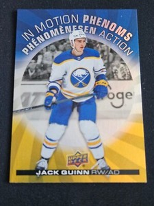 2023-24 UD Tim Hortons Collector's Series JACK QUINN MP-18 IN MOTION PHENOMS