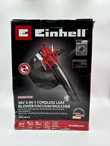 Einhell 36v 3-in-1 Cordless Leaf Blower/vacuum/mulcher - Picture 1 of 9