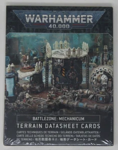 Tarjetas de hoja de datos de terreno de Warhammer 40k - Battlezone: Mechanicum - Imagen 1 de 1