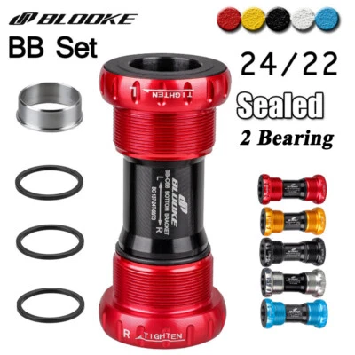 BLOOKE MTB Bike Bottom Bracket Sealed Bearing Thread Kit For SRAM GXP SHIMANO - Image 1 of 4