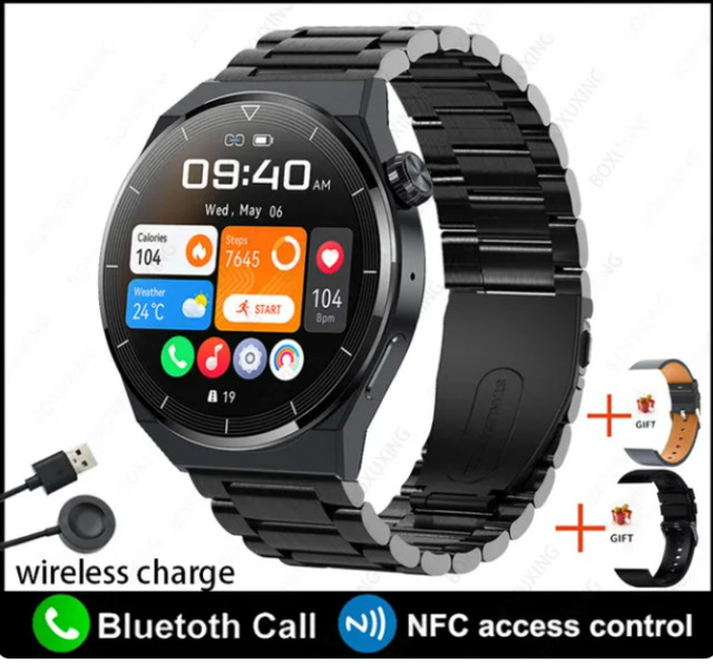 Xiaomi NFC Bluetooth Call Smart Watch Men Full Screen Sports Bracelet  Waterproof