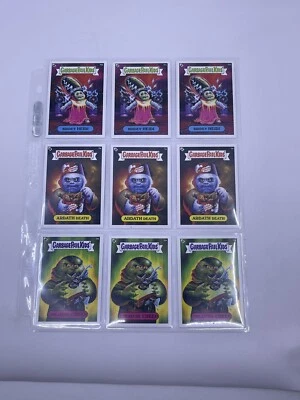 2019 Topps Garbage Pail Kids x Universal  Super7 SDCC 24 Card Set All 3 Editions - Image 1 of 4