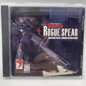 Tom Clancy's Rainbow Six Rogue Spear Urban Operations Mission Pack -WIN PC, 2000 - Picture 1 of 5
