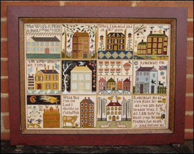 The Houses of Hawk Run Hollow - Carriage House Samplings New Chart - Image 1 of 1