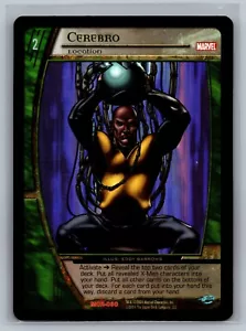 Vs System TCG Cerebro #MOR-030 Promo Foil CCG Marvel Trading Card Game - Picture 1 of 2