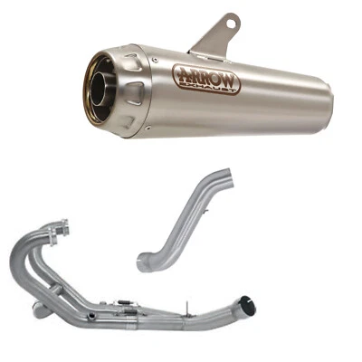 ESCAPE COMPLETO ARROW PARA BMW R NINE T SCRAMBLER 2016 2019 PRO-RACE NICHROM I. - Imagen 1 de 3