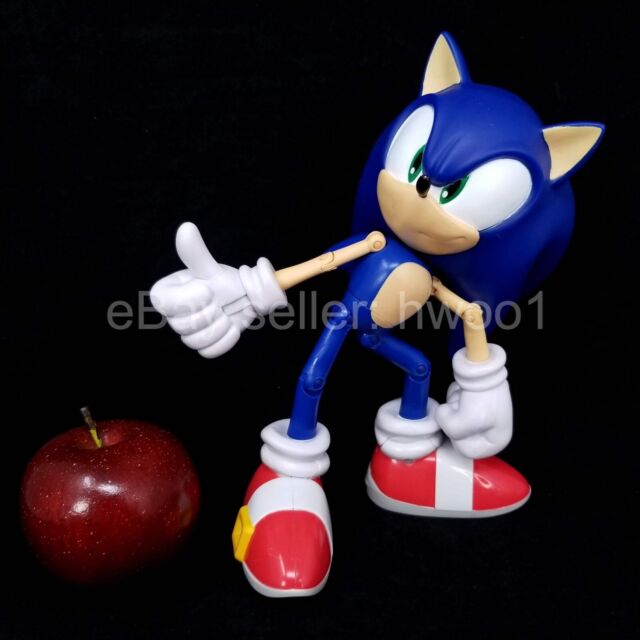 Boneco Sonic Amarelo Action Figure Personagem Articulado