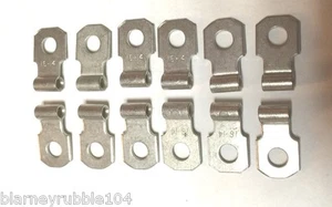 Harley 9901 #8 Eyelet Flag Terminals 14-16 Ga. Late Style Panhead XL Qty. 12 - Bild 1 von 2