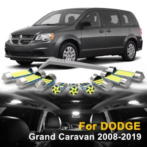 11X For DODGE Grand Caravan 2008-2019 White LED Interior Lights Package Kit  - Picture 1 of 12