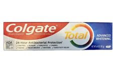 Colgate Total Advanced Whitening Toothpaste 24h Anti Bacterial Protection, 6.4oz