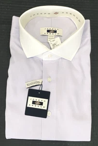 Camicia abito Joseph Abboud personalizzata cotone lavanda 18 - 37 - Foto 1 di 5