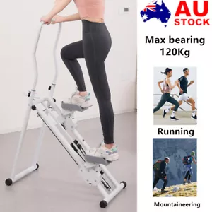 Adjustable Vertical Climber Step Machine Workout Stair Stepper for Home Exercise - Picture 1 of 9