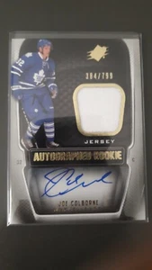 11/12 Upper Deck SPX Joe Colborne RC Jersey Autograph #d/799 - Picture 1 of 2