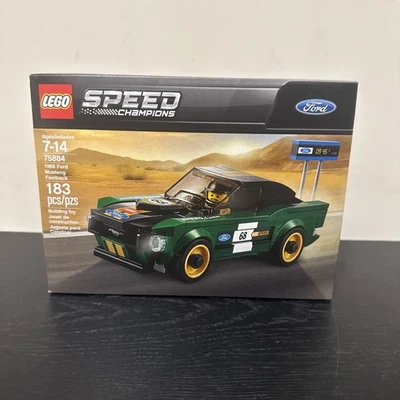 LEGO Speed Champions 1968 Ford Mustang Fastback (75884) - New Sealed - Image 1 of 4