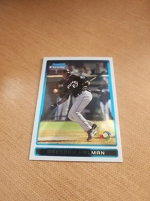 2009 Bowman Chrome World Baseball Classic Greg Halman #BCW19 -Netherlands - Image 1 of 3