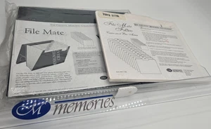 Creative Memories File Mate 2003 organizador portátil y lote carpetas de archivos NUEVO conjunto - Imagen 1 de 3