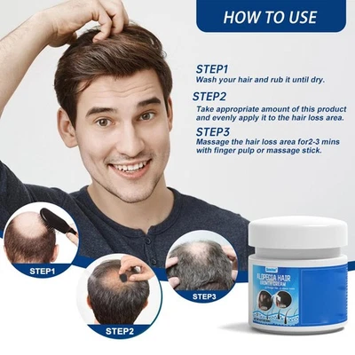 Alopecia Areata Care Set Hair Follicle Health Scalp REGROWTH HAIR Nourish T8E4 - Bild 1 von 4