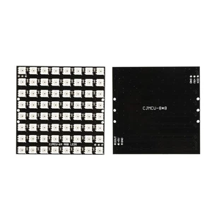 64Digit LED Development Board W/ Built In Full Color Driver WS2812 5050 RGB LED - Picture 1 of 9