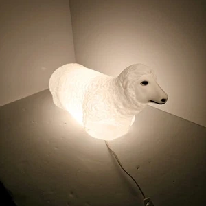 ☆Vintage☆ ~Empire Plastic Blow Mold Nativity Sheep 🐑 #023030~ ☆LOOK☆ - Picture 1 of 5