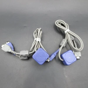 Gameboy Advance Link Cable AGB 005 GBA Genuine OEM 2 Set Japan Made - Picture 1 of 10