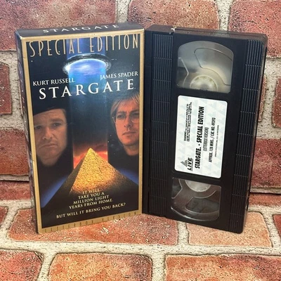 Stargate Special Edition VHS Used Live Home Video Sci-Fi Kurt Russell  - Image 1 of 3