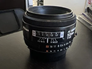 Nikon Nikkor 50mm 1.8 AF - Bild 1 von 3