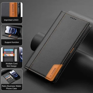 For iPhone 17/Air/16e/15/14/13/12/11 XR SE 8 Leather Wallet Case Card Flip Cover - Picture 1 of 27