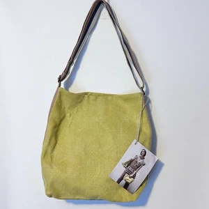 Bolso Bandolera Libeco Belgian Lino Ellis Ámbar 13”x10”x3.5” Precio de venta sugerido por el fabricante $255 - Imagen 1 de 13
