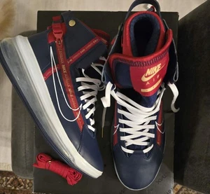 Nike Air Max 720 Saturn Olympic Navy bianco rosso AO2110-400 uomo US9,5 EUR43 - Foto 1 di 9