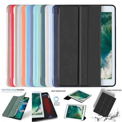 Leather Smart Case for iPad 5th 6th 7th 8th 9th Gen 9.7" 10.2" Flip Stand Cover - Image 1 of 4