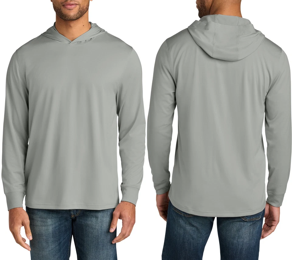 Camiseta con capucha para hombre Dri Fit UPF 30 absorbente de humedad Camiseta con capucha a prueba de enganches XS-4XL Foto 1 de 1