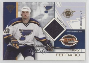 2001-02 Pacific Private Stock Titanium Draft Edition Ray Ferraro #84 - Picture 1 of 4