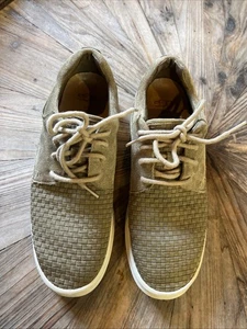 UGG Schuhe Hepner Herren Größe 10,5 Gewebtes Leder Oxford Treadlite Schnürschuhe Turnschuhe - Bild 1 von 6
