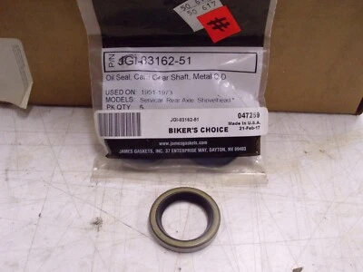 James JGI-83162-51 (Repl. H-D#83162-51) Oil Seal, Servicar/Shovel SOLD EACH!# - Image 1 of 4