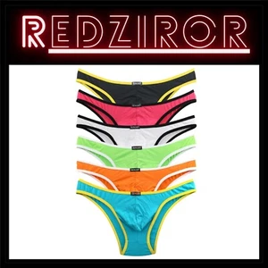 Men's Sexy Low Rise Modal Briefs with Built-Out Pouch - Perfect for Any Occasion - Picture 1 of 7
