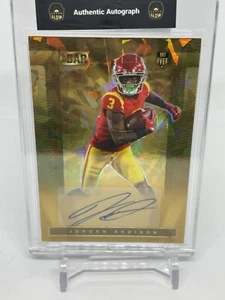 2022 Super Glow JORDAN ADDISON 1st Ever Gold Auto 1/1 (D24) - Picture 1 of 6