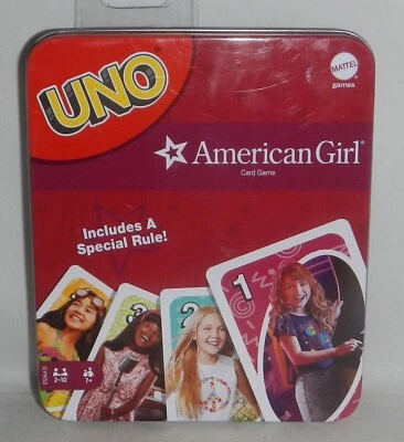 American Girl UNO Card Game Playset Featuring Favorite Characters & Unique Rules - Image 1 of 3