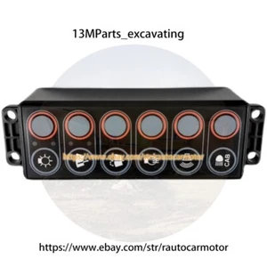 Für R300-9 R215-9 R225LC-9 Membran Switch Panel Assy 21Q630601 Wischer Controller - Bild 1 von 6