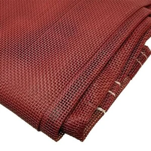 Vinyl Coated Mesh Tarps 50% Shading - Green, Burgundy Color - 30% OFF - Picture 1 of 5
